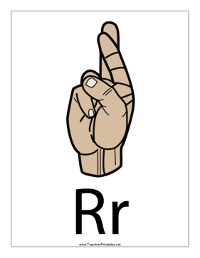 Letter R-Filled-With Label Teachers Printable