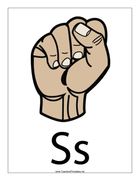 Letter S-Filled-With Label Teachers Printable