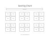 Group Pods Seating Chart