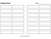 Seating Chart With Partners