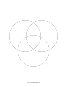 Venn Diagram Three Sets Intersection Between Three