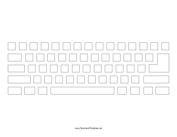 Computer Keyboard Teachers Printable