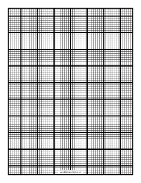 Grid eighth-inch with index Blackline Master Teachers Printable