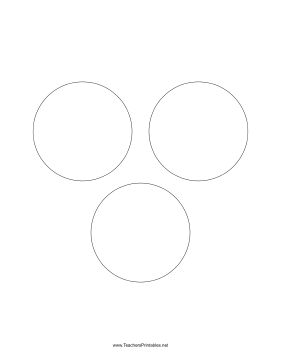 Venn Diagram Three Sets No Intersection Teachers Printable