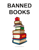 Banned Books Sign