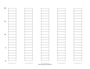 Bar Graph Template-20 Steps