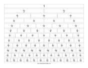 Fraction Grid Template with Labels