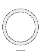 Full-Circle Protractor