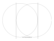 Horizontal Folding Venn Diagram
