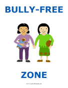 No Bullying Poster