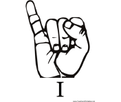 Sign Language with I