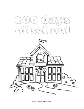 100 Days Of School Teachers Printable
