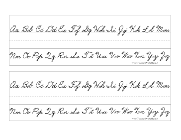 Desk Tag Cursive Teachers Printable