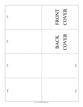 Foldable Booklet Teachers Printable