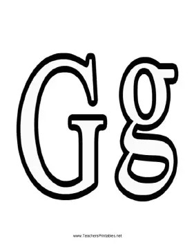 Letter G