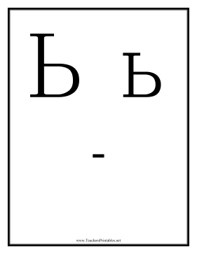 Russian Soft Sign Teachers Printable