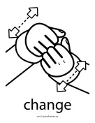 Change Sign teachers printables