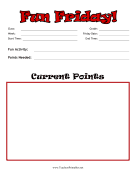 Fun Friday Form