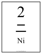 Japanese Number 2 teachers printables