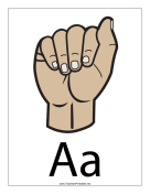 Letter A-Filled-With Label teachers printables