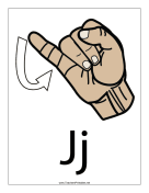 Letter J-Filled-With Label teachers printables