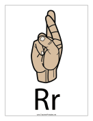 Letter R-Filled-With Label teachers printables