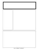 Newsletter Template Large Blocks