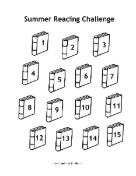 Summer Reading Challenge teachers printables